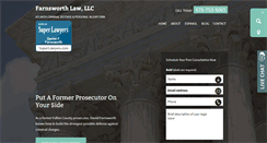 Desktop Screenshot of farnsworthlawatl.com